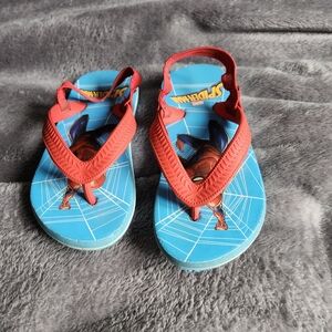 Spiderman Kids Sandals - Red and Blue